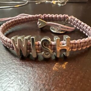 “WISH” bracelet